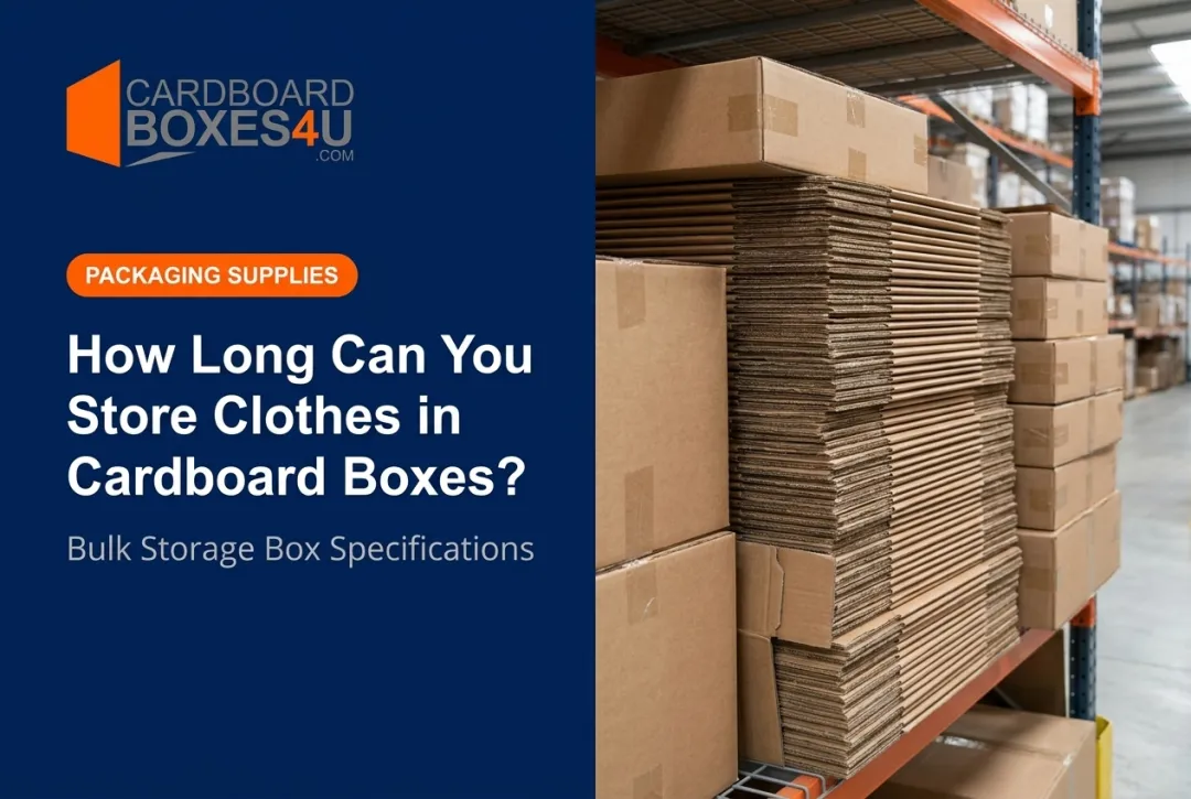How Long Can You Store Clothes in Cardboard Boxes?