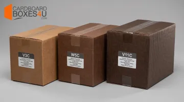 Specialty weatherized corrugated box variants V3C W5C and V11C product lineup