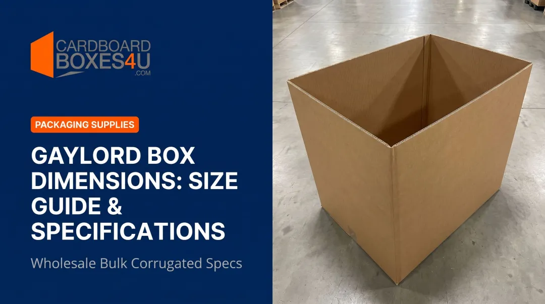 Gaylord Box Dimensions: Size Guide & Specifications