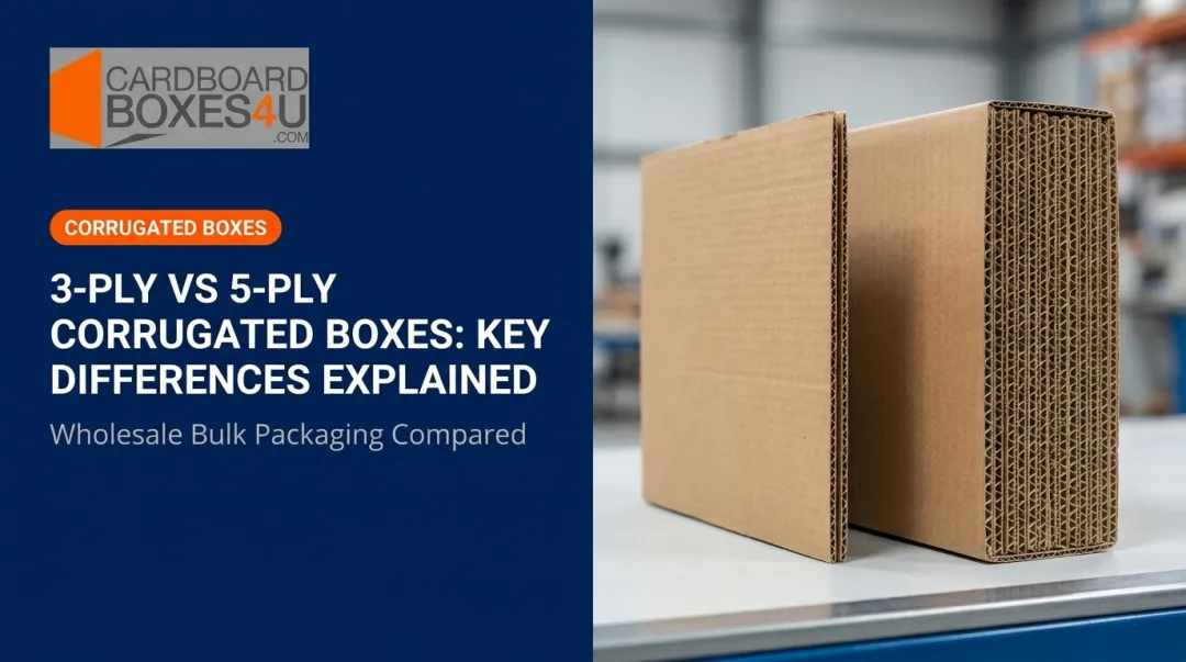 3-Ply vs 5-Ply Corrugated Boxes: Key Differences Explained