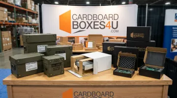 Cardboard Boxes 4 U specialty corrugated products including conductive and government spec boxes
