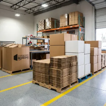 Wholesale corrugated boxes and shipping supplies