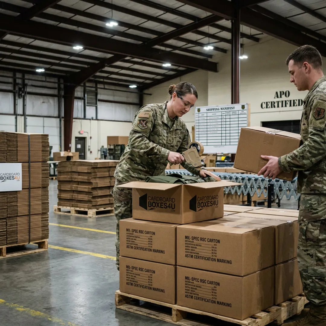 Military & Government shipping boxes