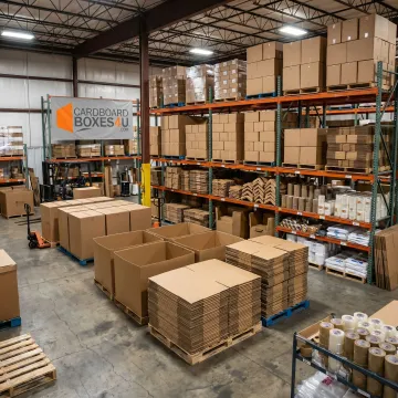 Furniture packaging supplies and corrugated boxes