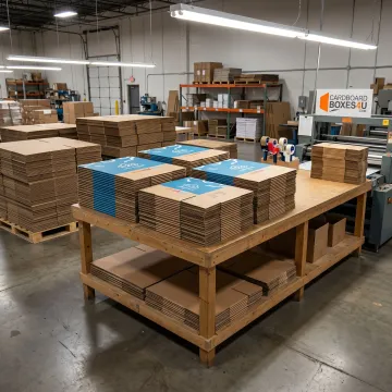 Custom printed corrugated boxes