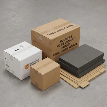 Custom corrugated packaging for industrial products