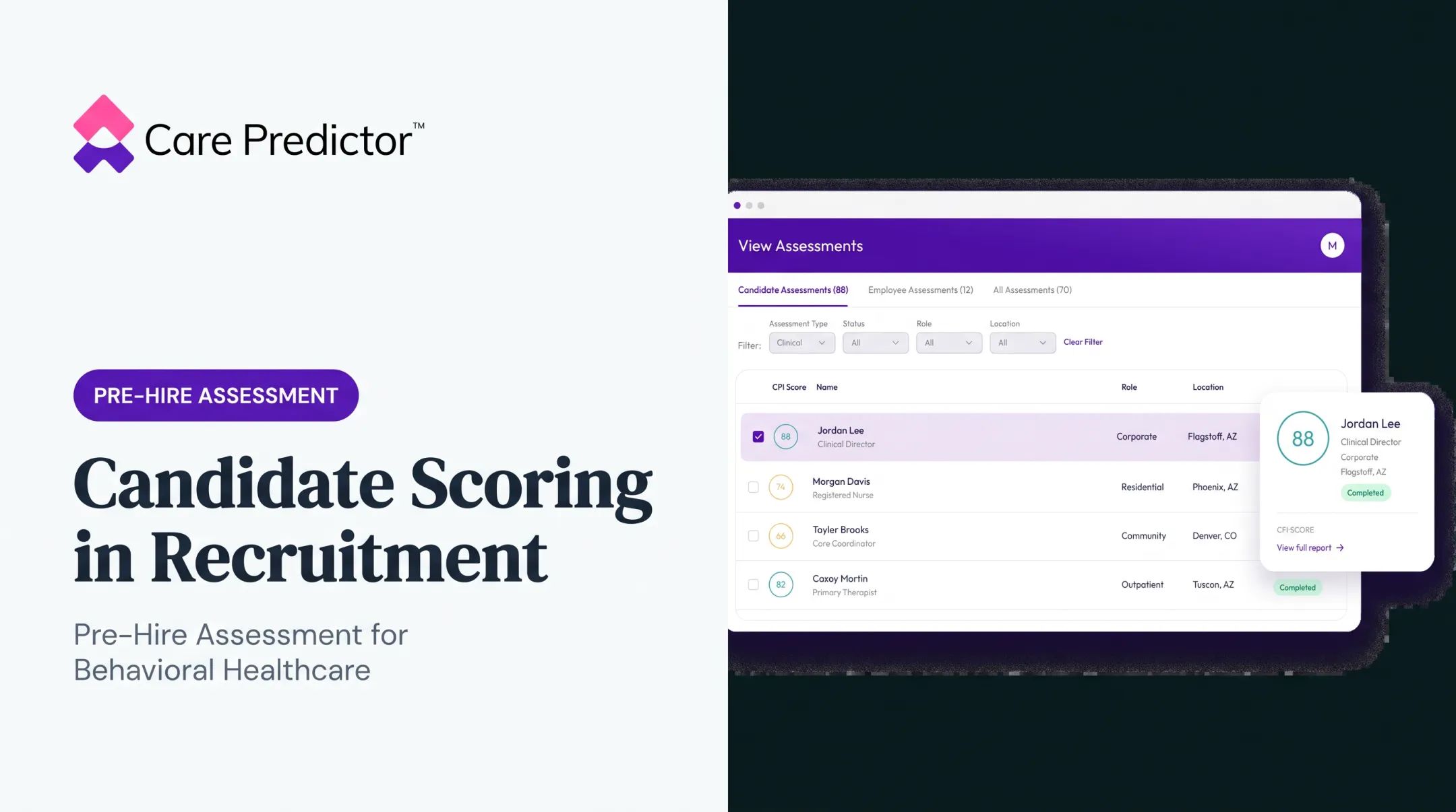 Candidate Scoring in Recruitment