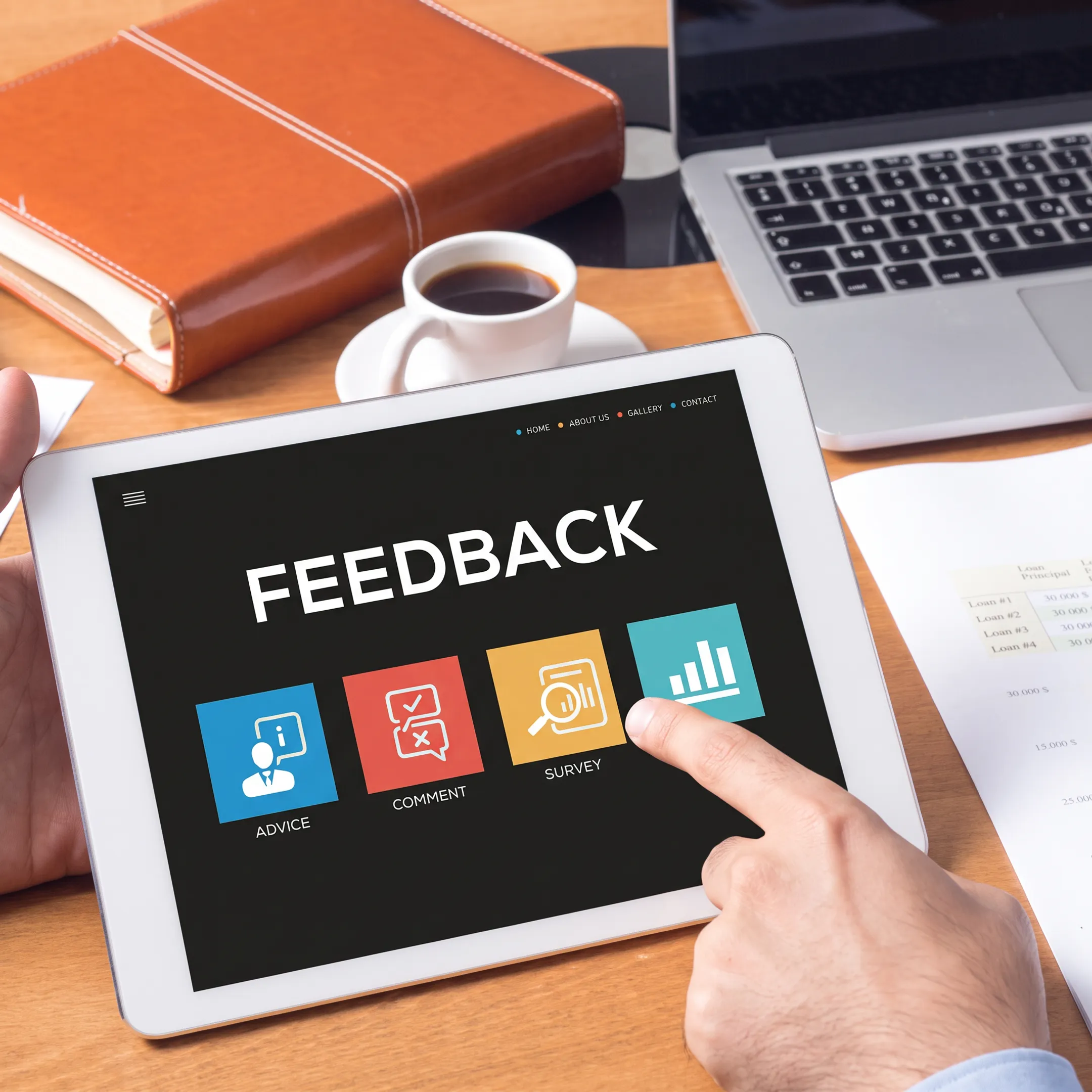 Behavioral health leader analyzing anonymous supervisor survey insights