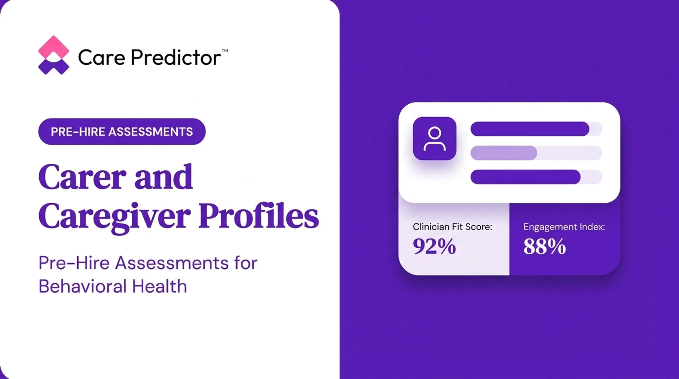 Carer and Caregiver Profiles