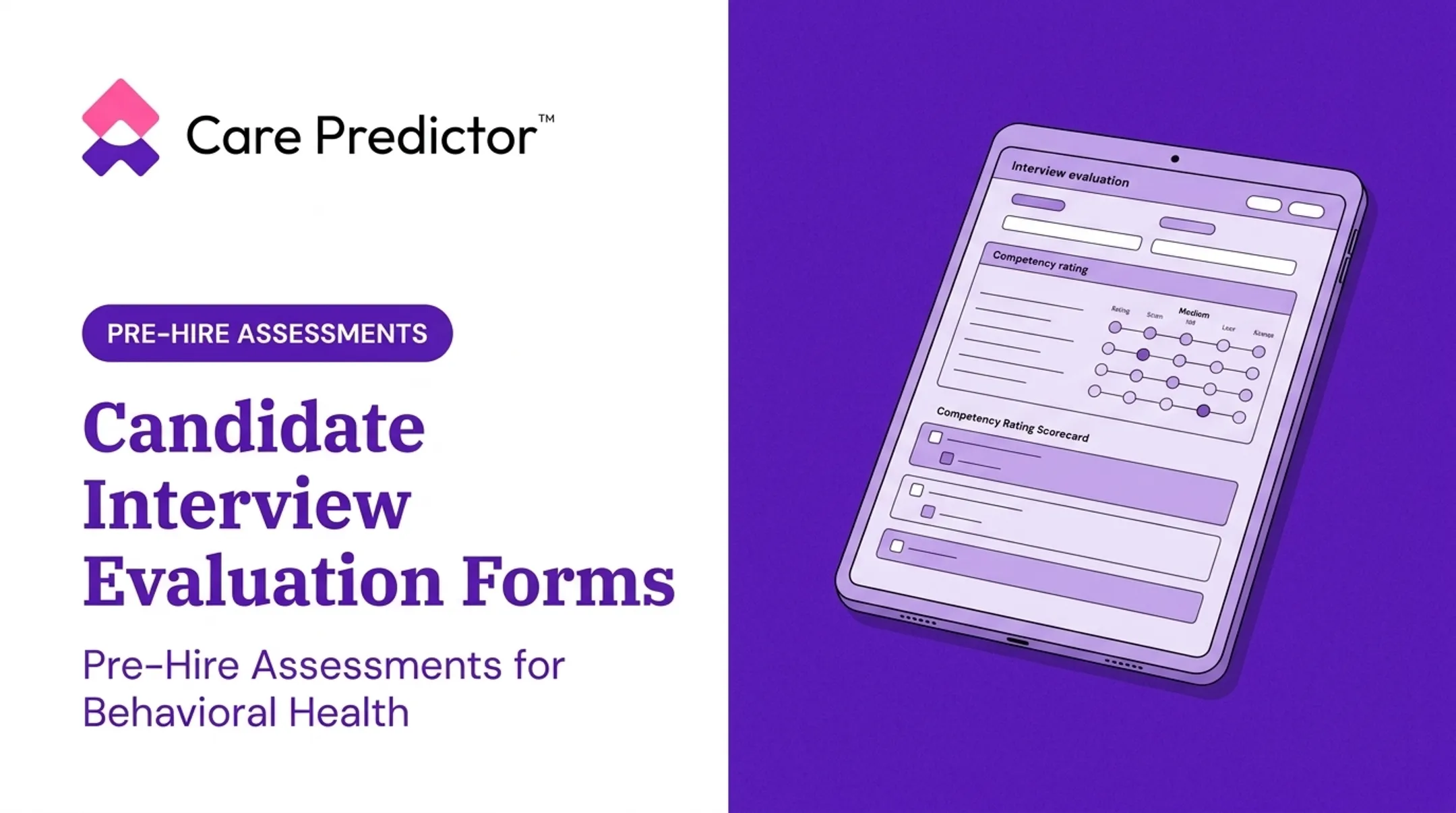 Candidate Interview Evaluation Forms