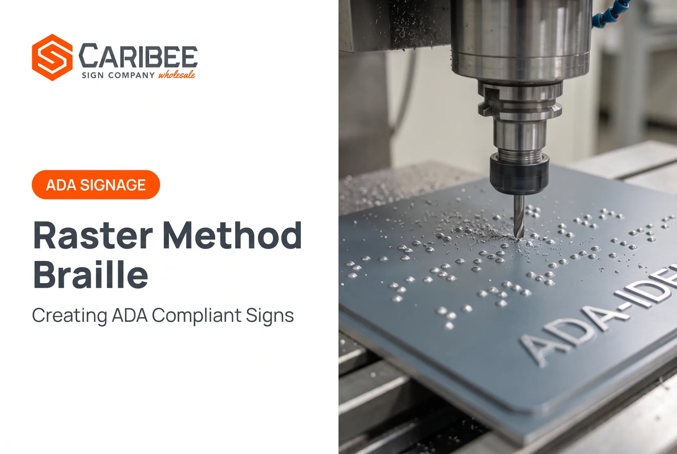 Raster Method Braille: Creating ADA Compliant Signs