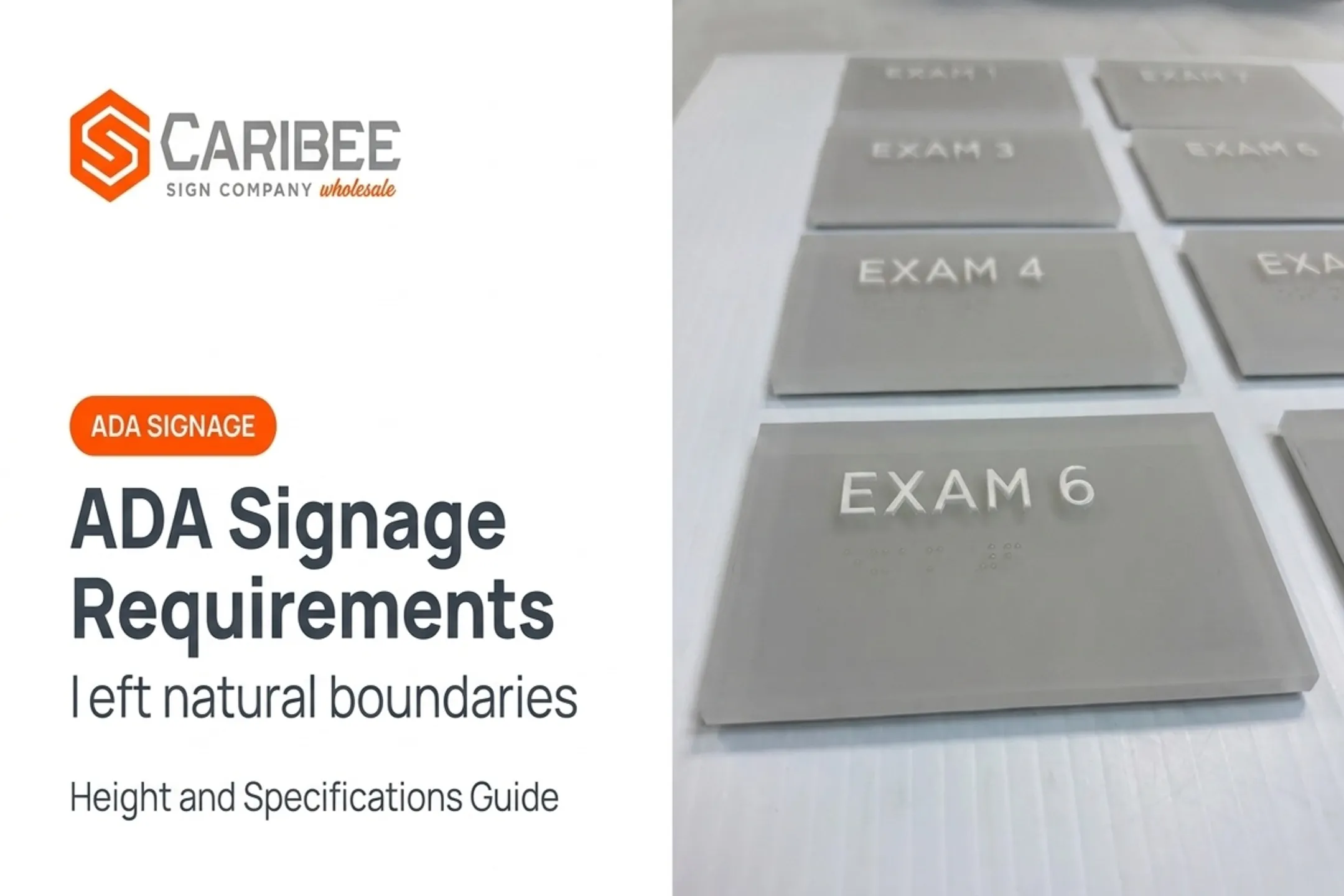 ADA Signage Requirements: Height and Specifications Guide