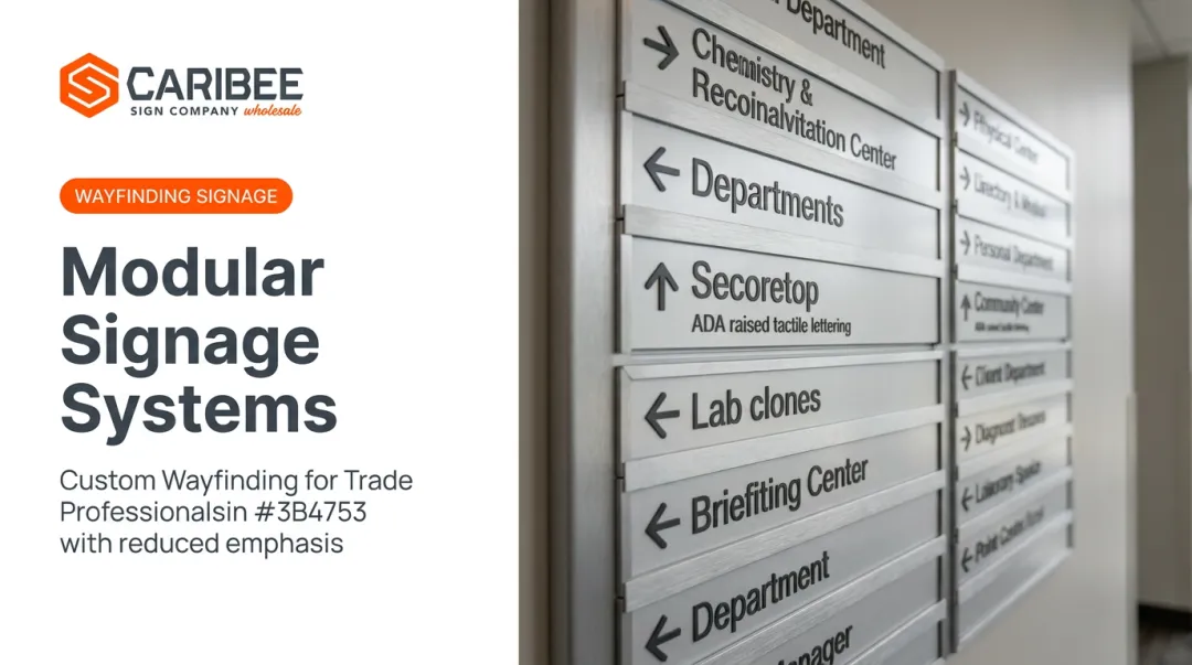 Modular Signage Systems