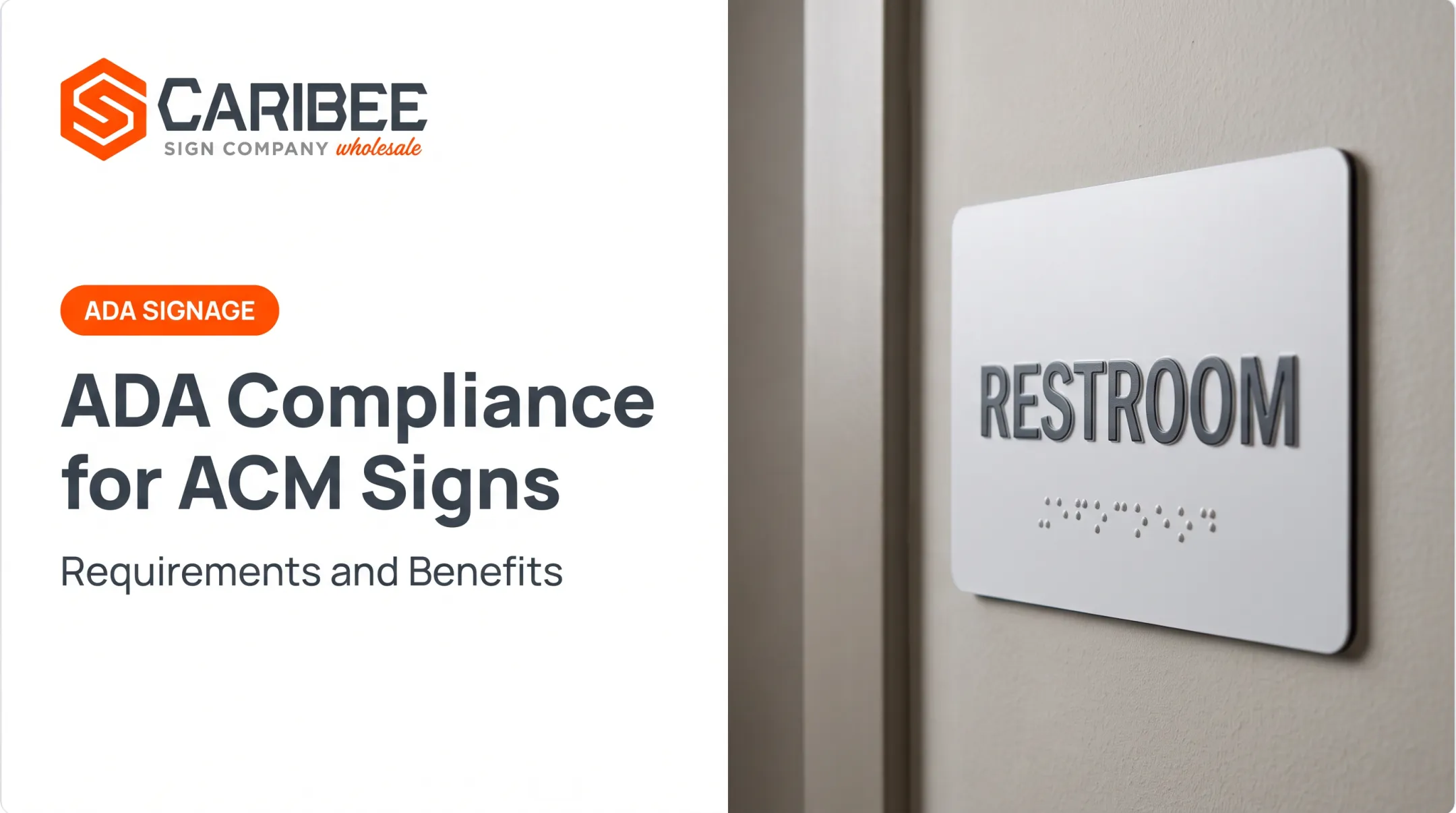 ADA Compliance for ACM Signs: Requirements and Benefits