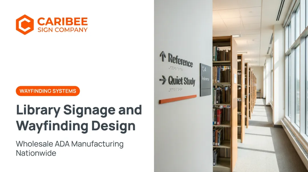 Library Signage and Wayfinding Design