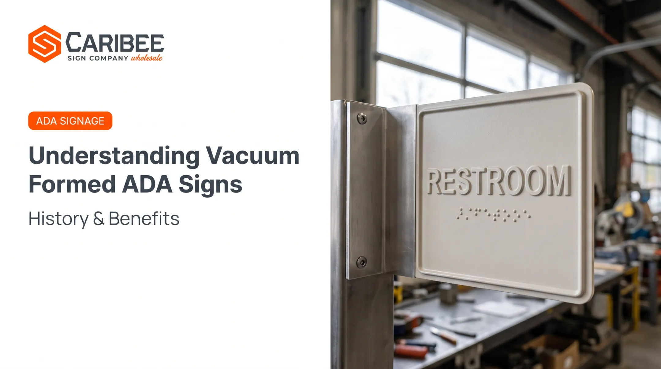 Understanding Vacuum Formed ADA Signs: History & Benefits
