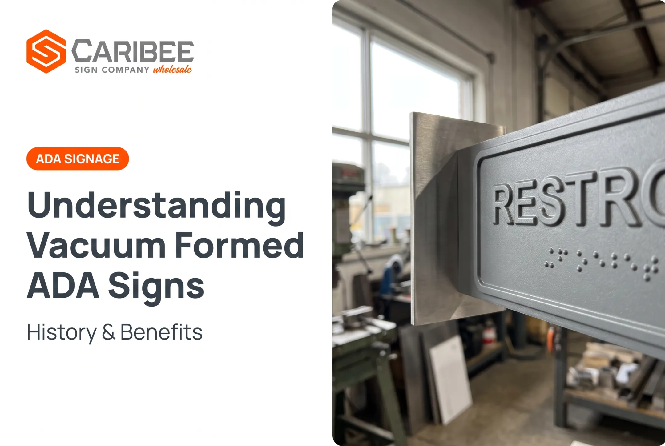 Understanding Vacuum Formed ADA Signs: History & Benefits