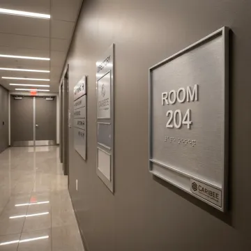 Institutional ADA and wayfinding signage
