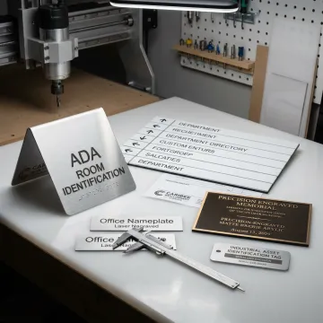 ADA and wayfinding signage fabrication