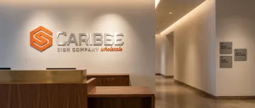 Hotel Lobby Reception Signs