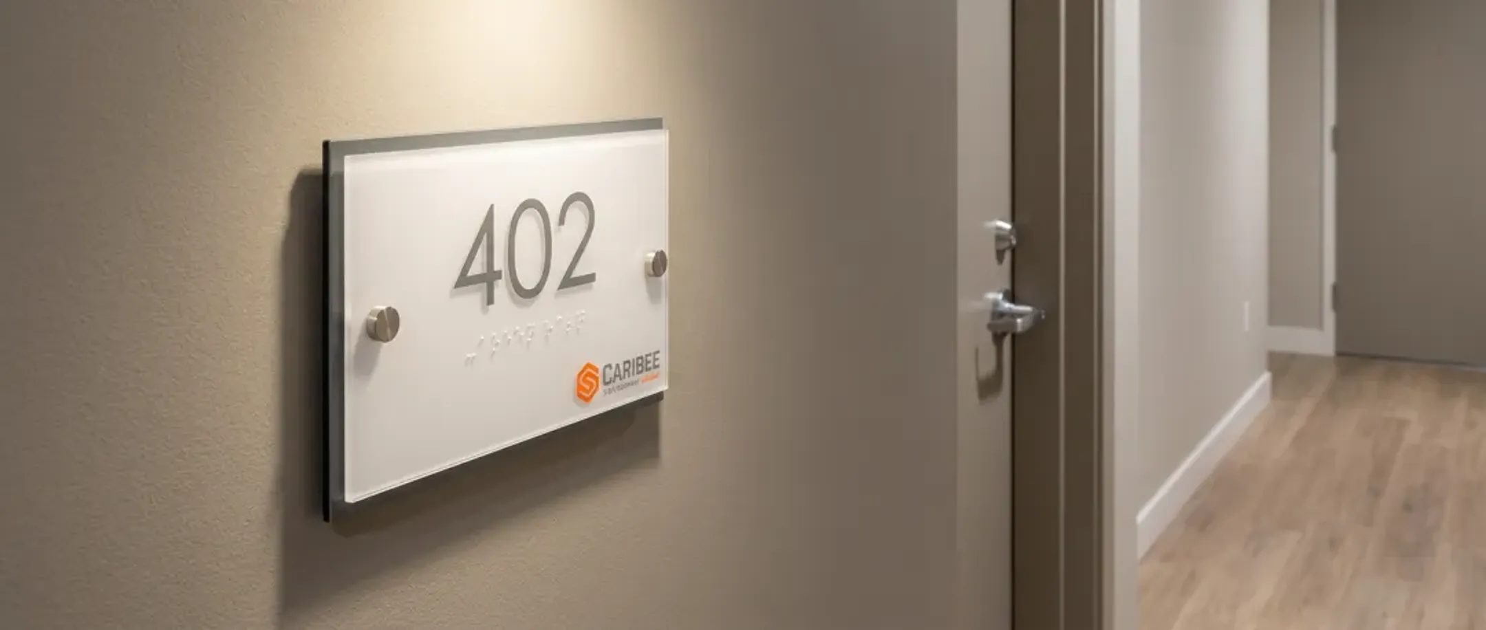 Multifamily residential closet sign