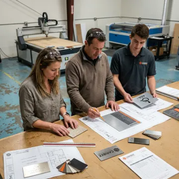 ADA sign production review process