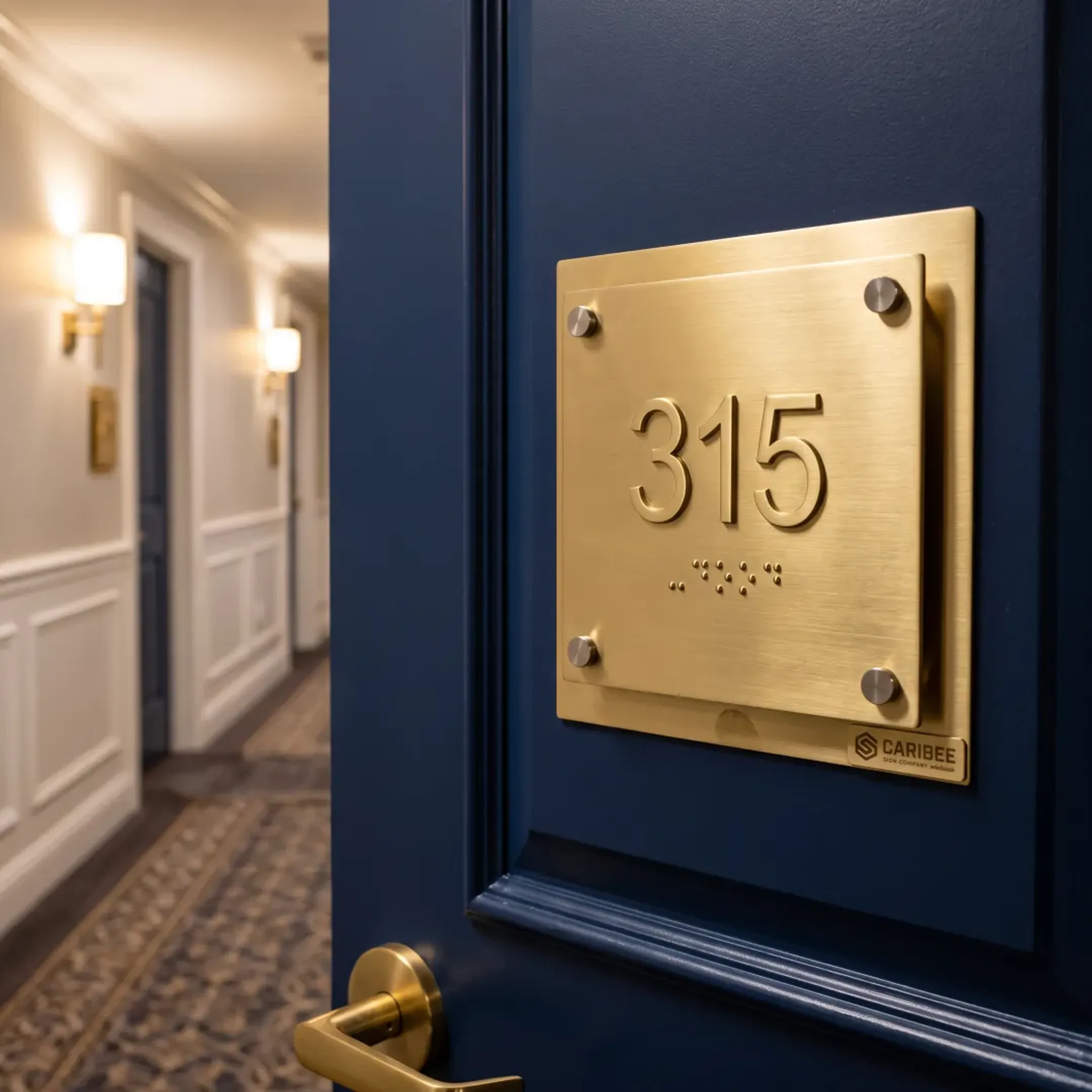 Hospitality & Venues suite door signs