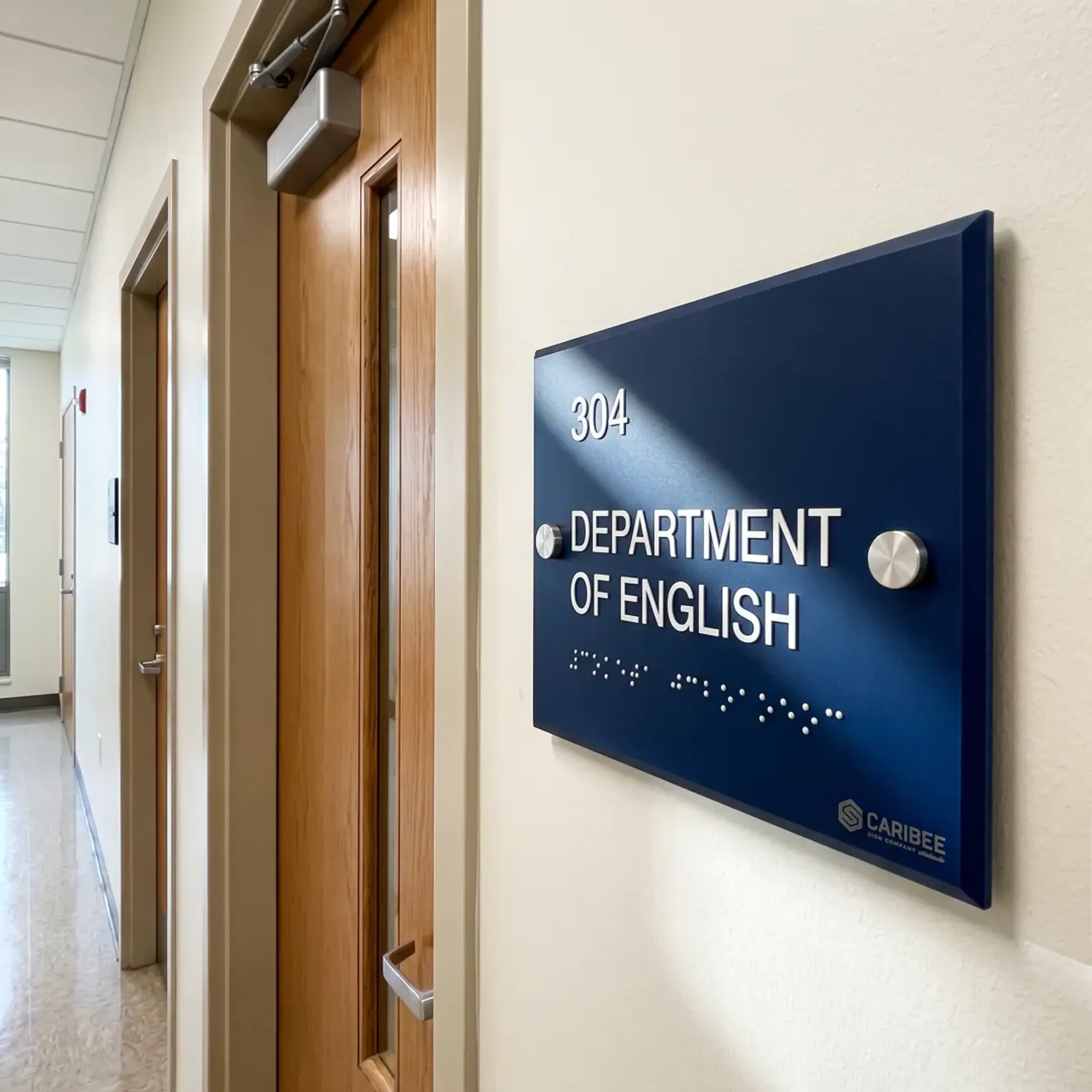 Education & Campus suite door signs