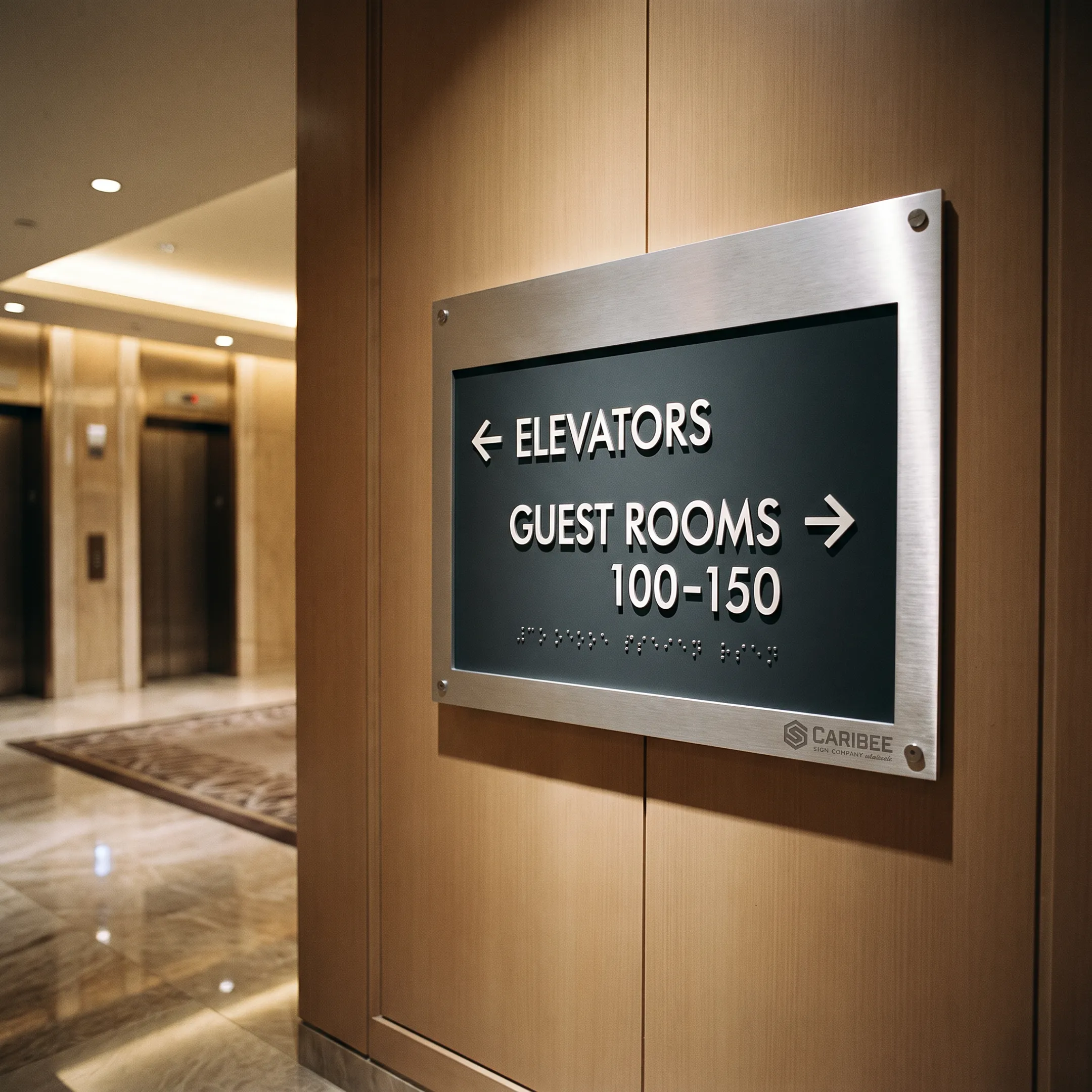 Hospitality Venues directional signage