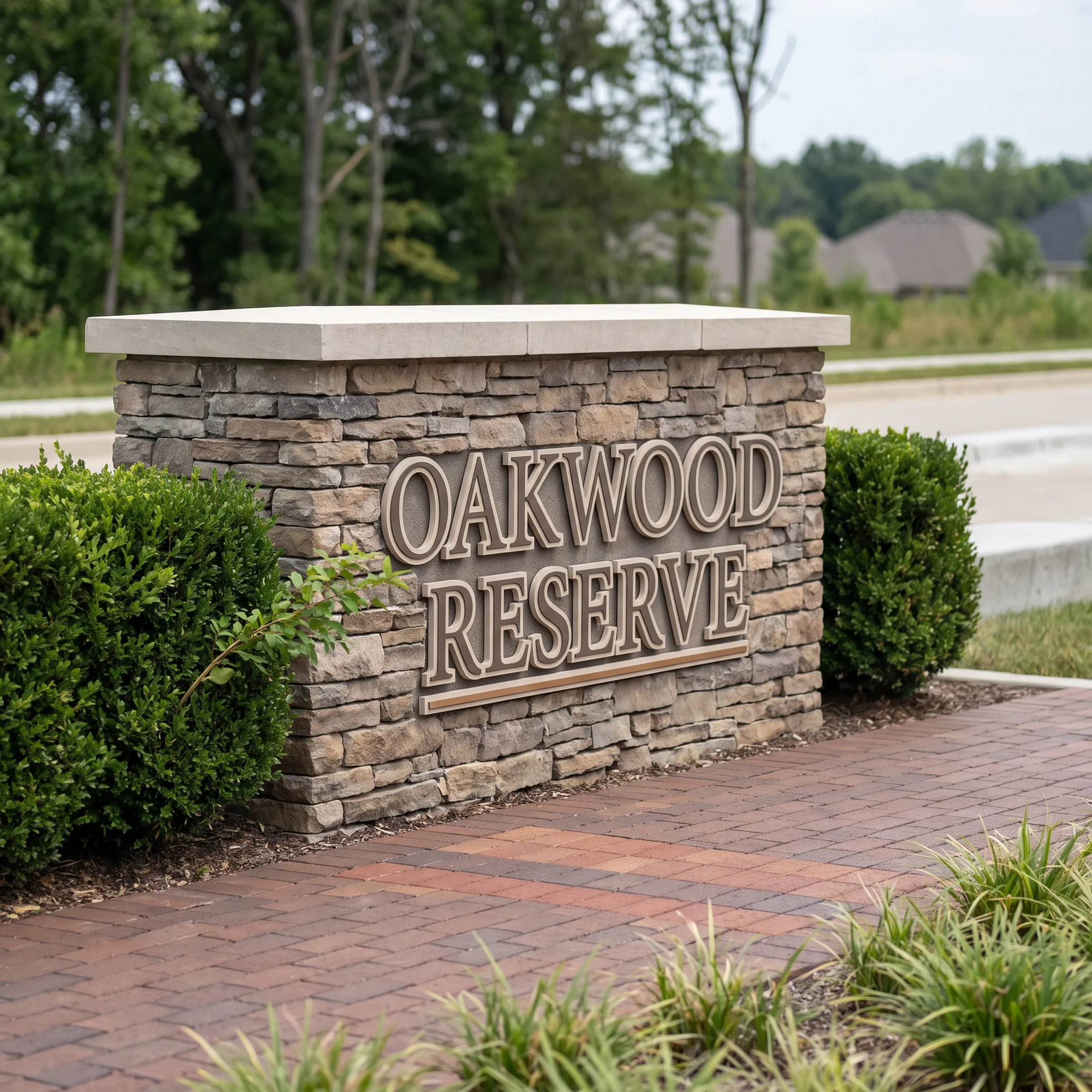 Neighborhood and Community Monument Signs