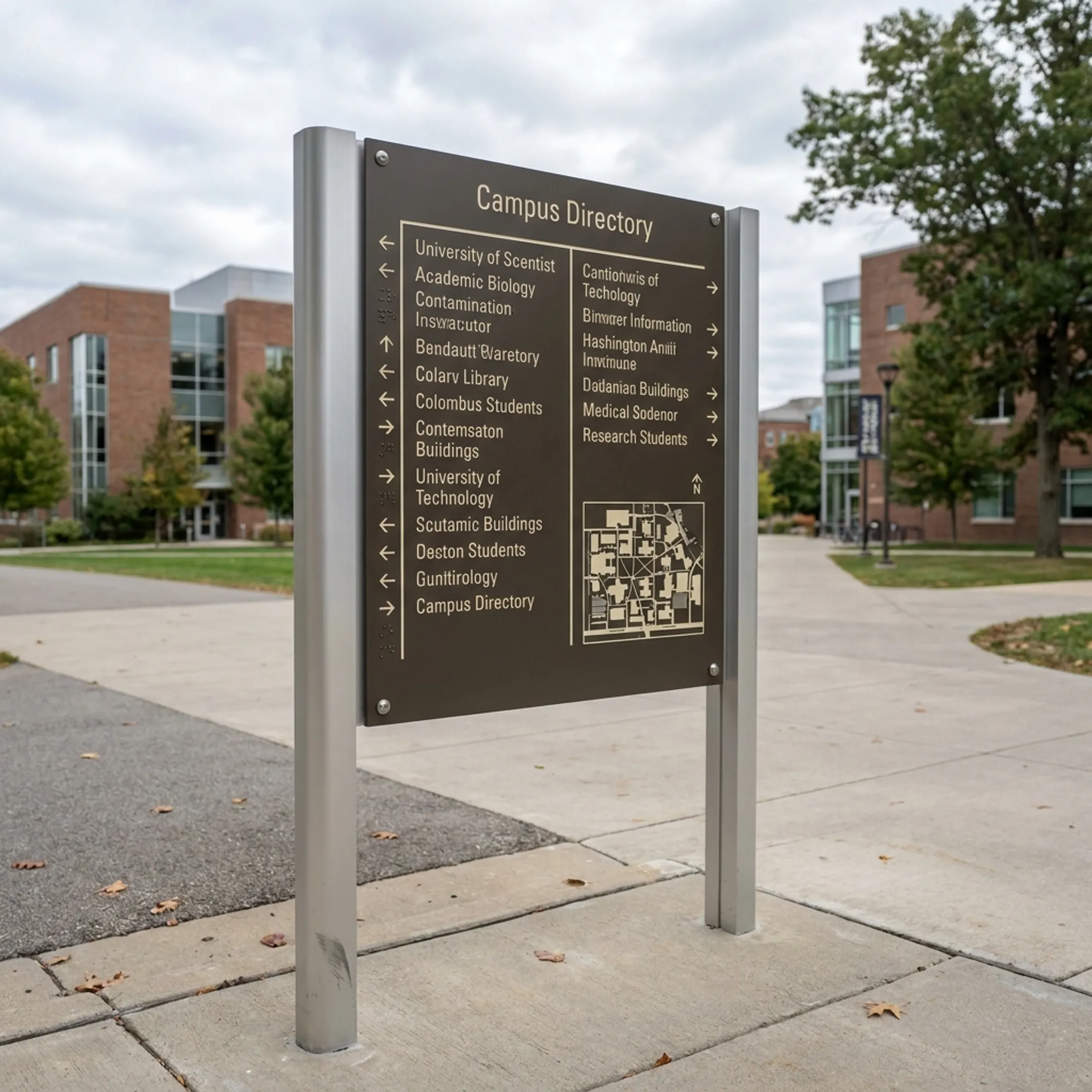 Education exterior signage