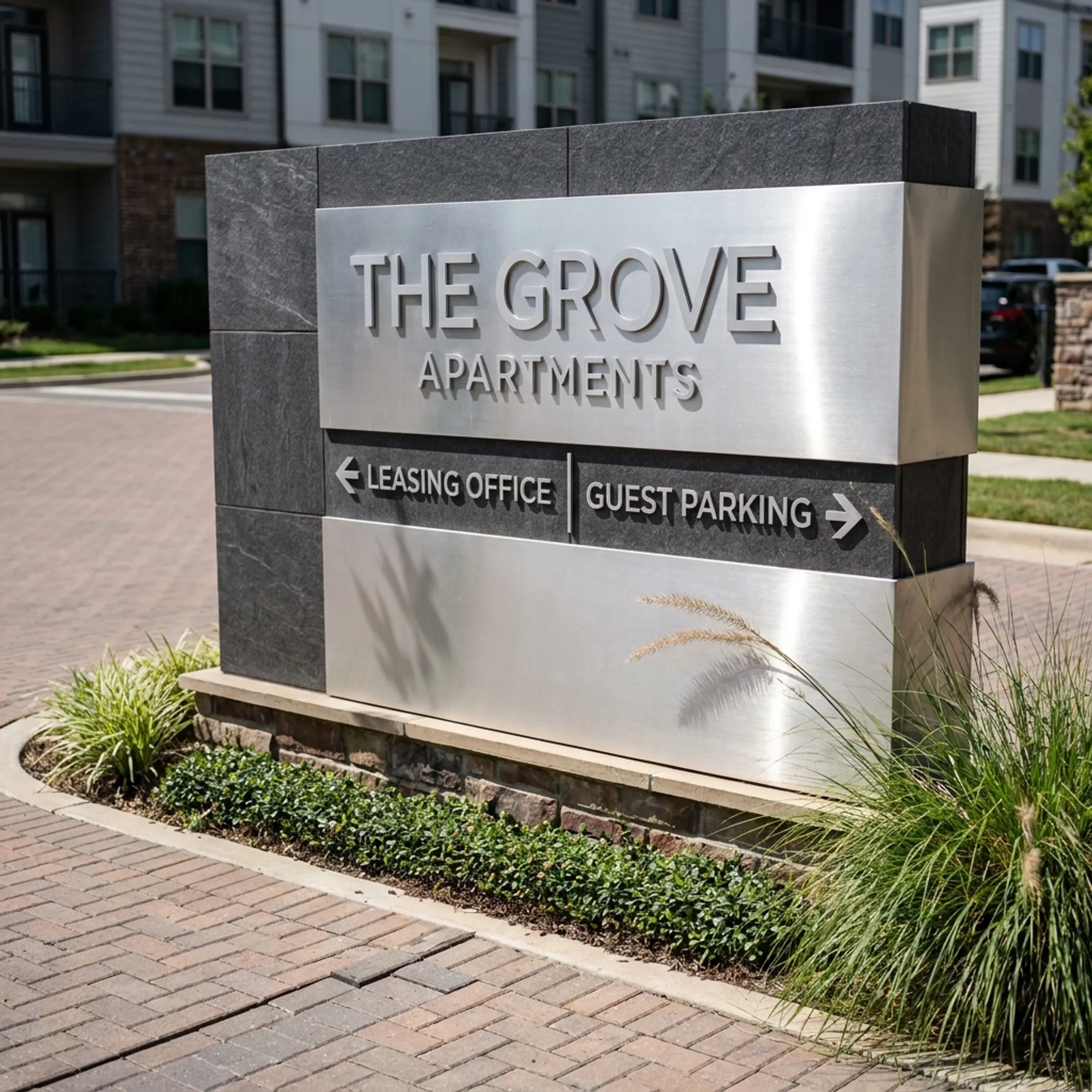 Multifamily Residential exterior signage