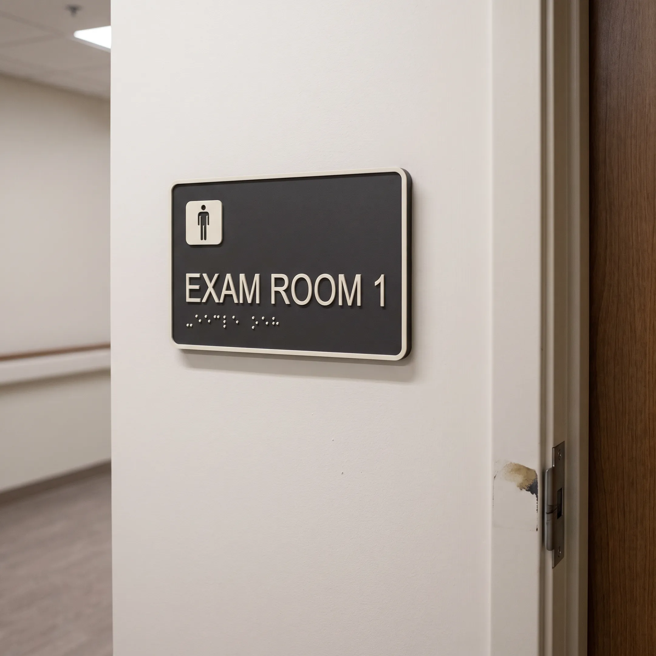 Healthcare medical office ADA signage