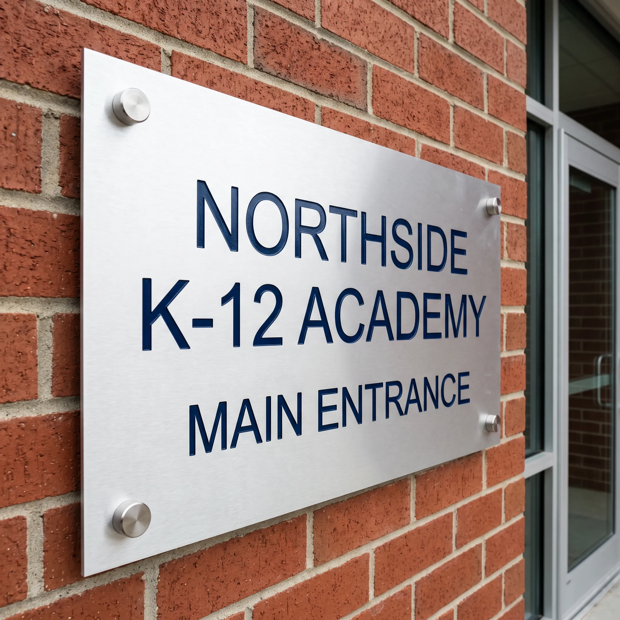 K-12 School Entrance Signage