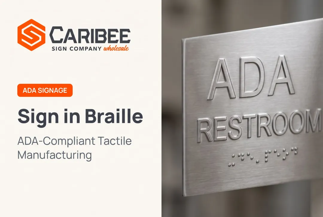 Sign in Braille