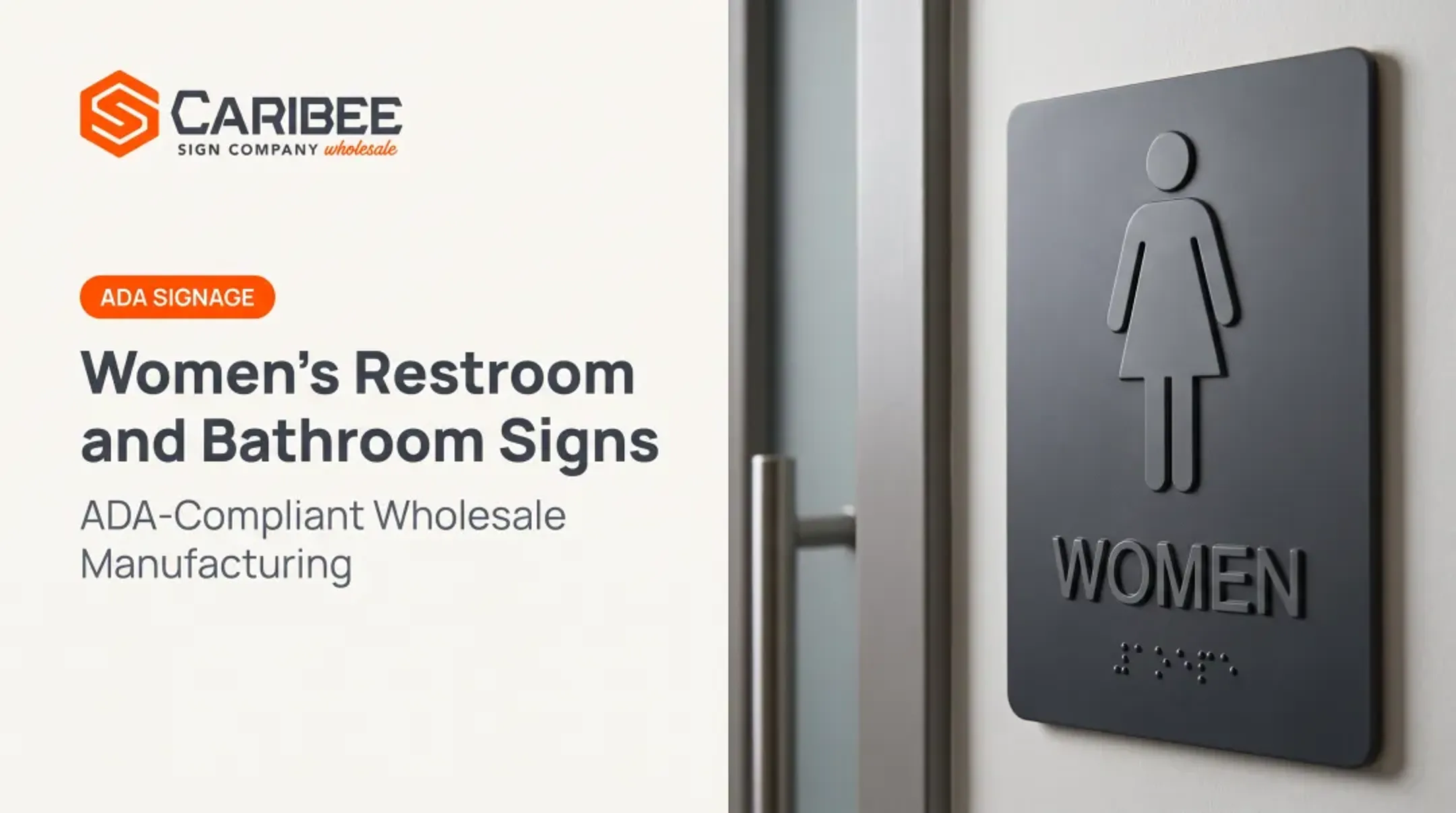 Women's Restroom and Bathroom Signs