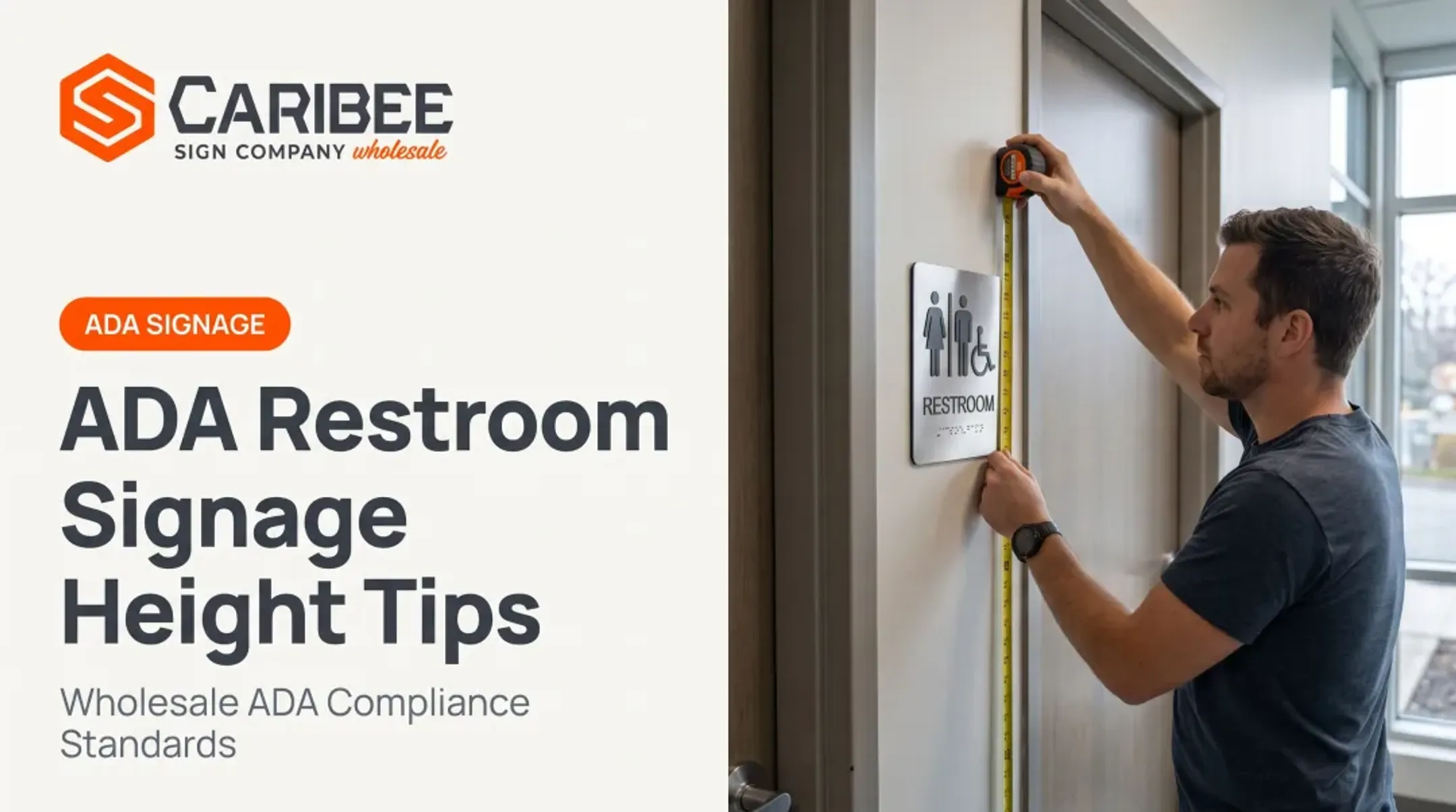 ADA Restroom Signage Height Tips