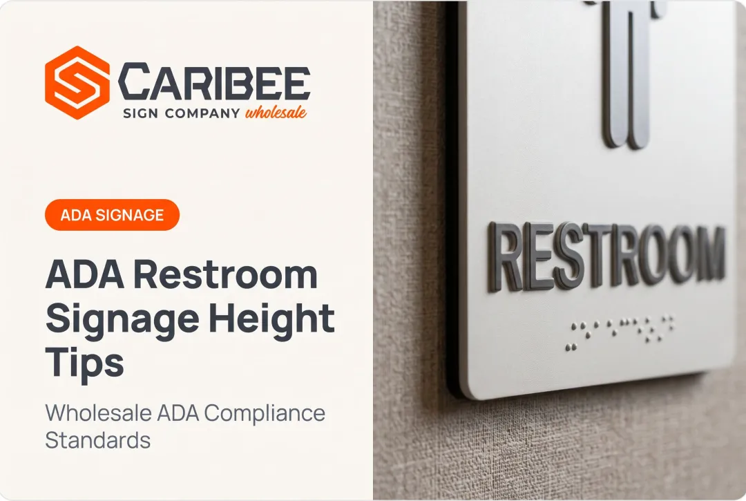 ADA Restroom Signage Height Tips