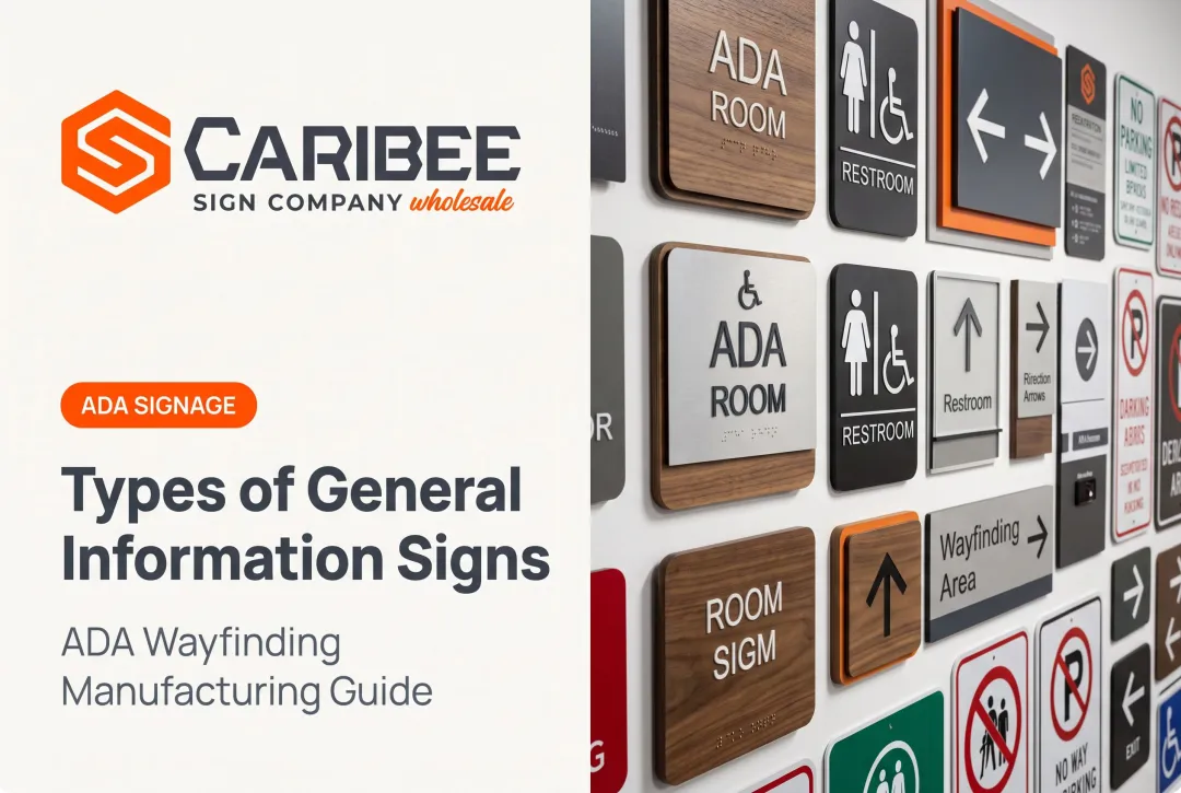 Types of General Information Signs