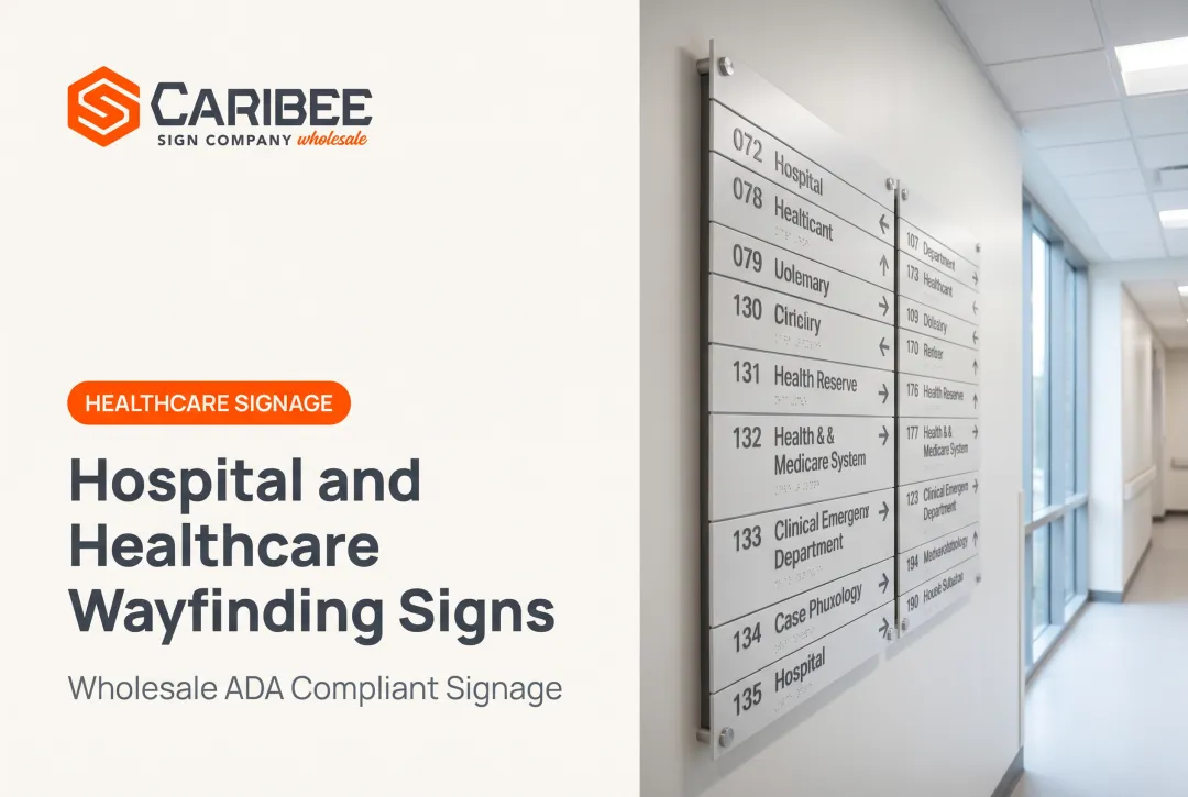 Hospital and Healthcare Wayfinding Signs