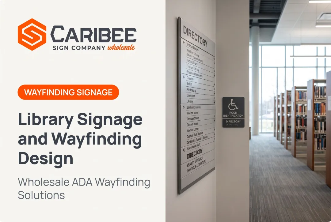 Library Signage and Wayfinding Design