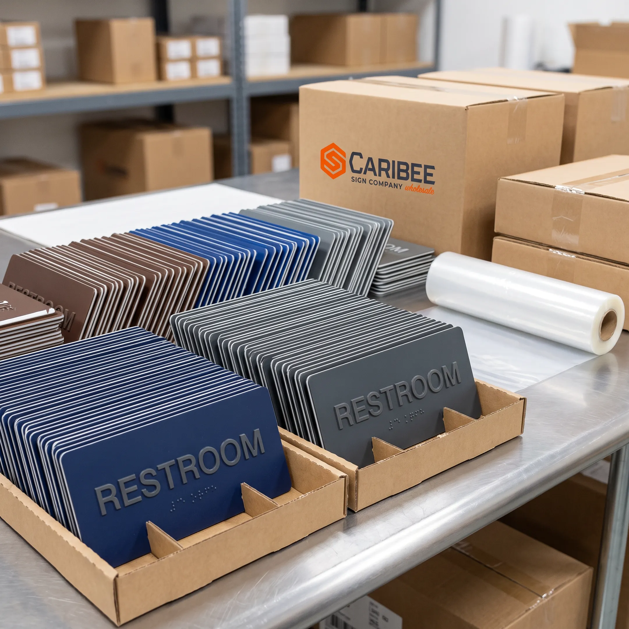 Wholesale In Stock ADA Signs for Compliance and Fast Shipping