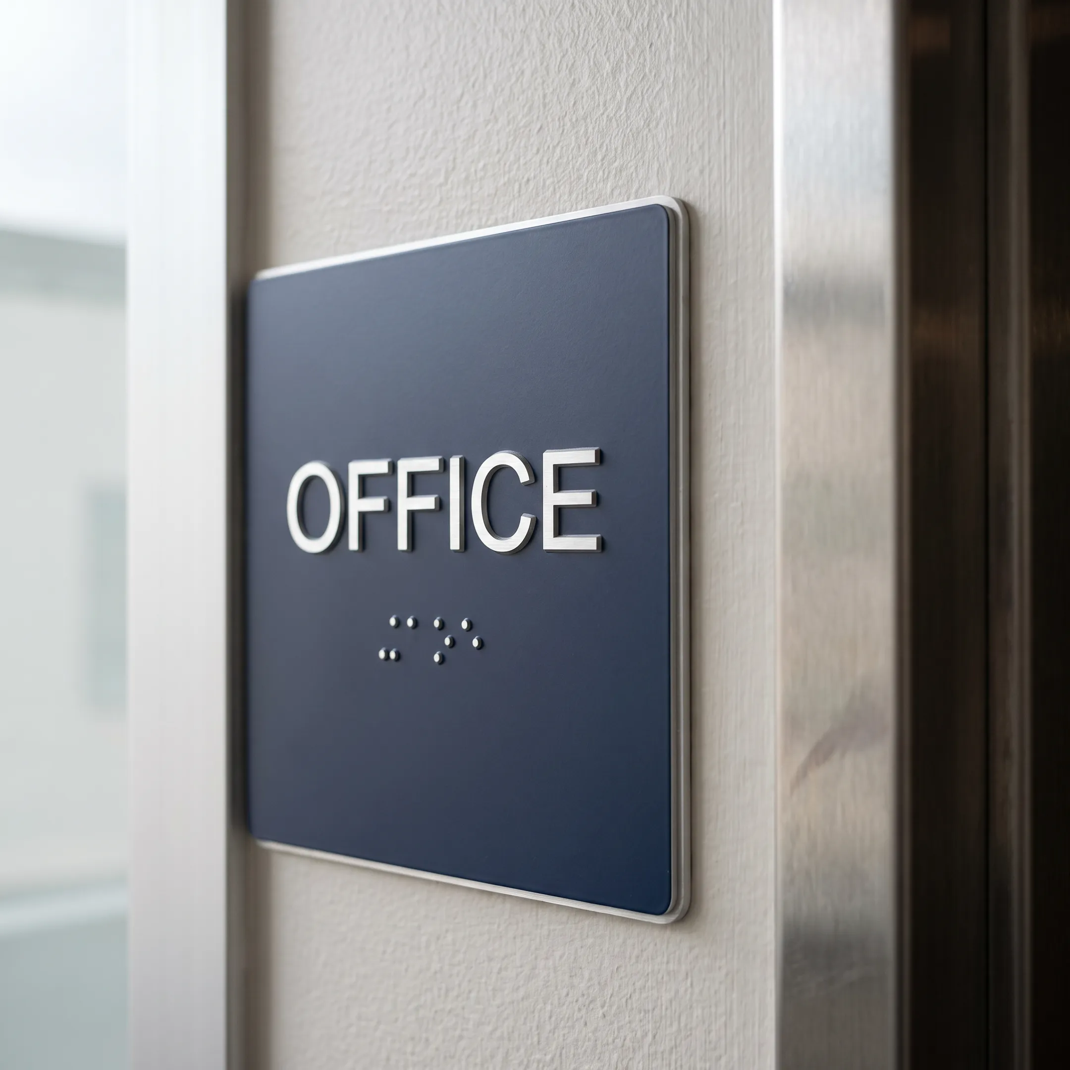 Wholesale Quick Turnaround Braille Signs for Fast ADA Compliance
