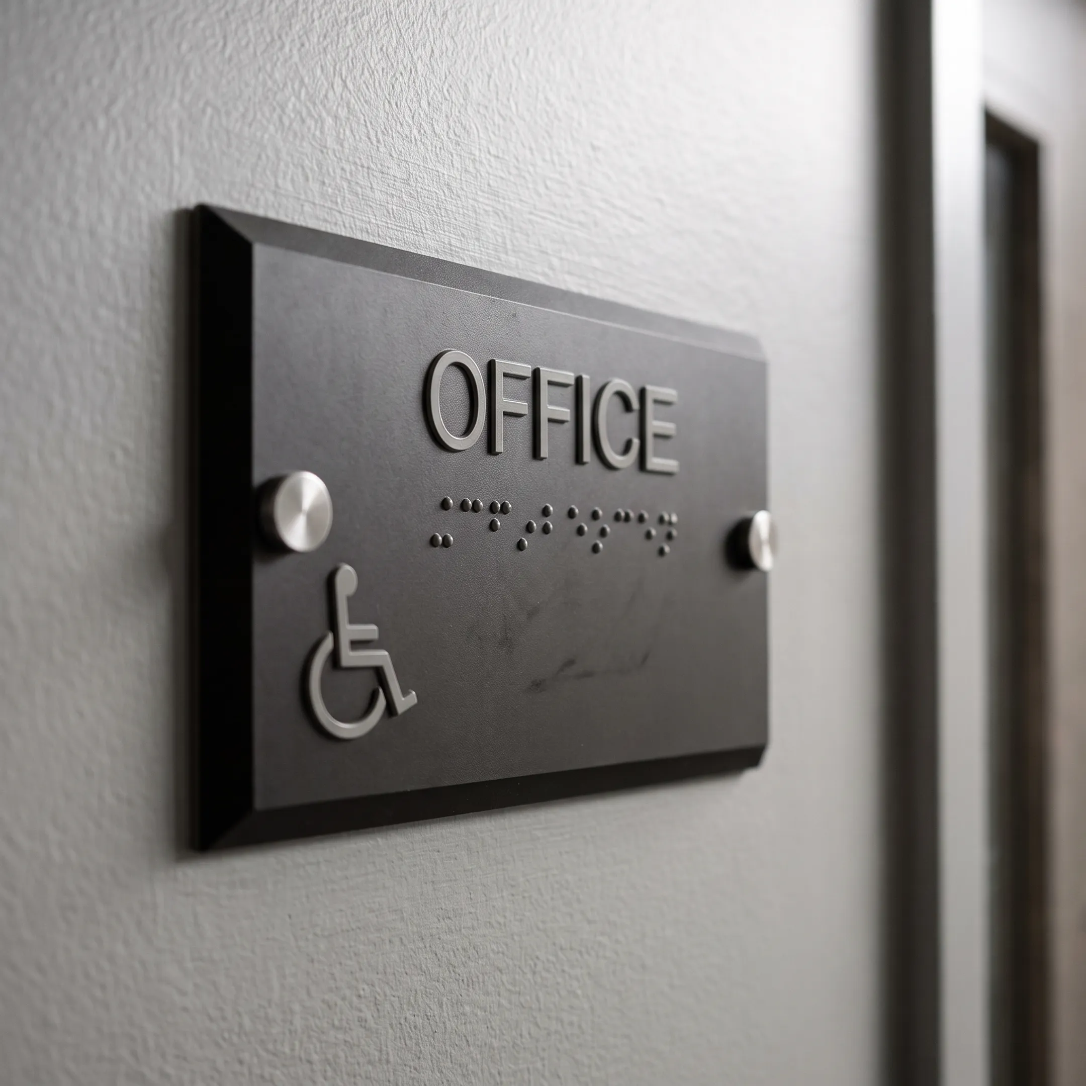 Wholesale Raster Braille Signs for ADA Compliance