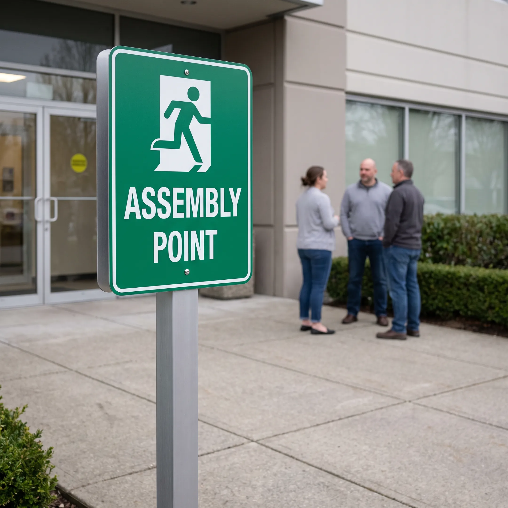 Wholesale Evacuation Assembly Point Signs