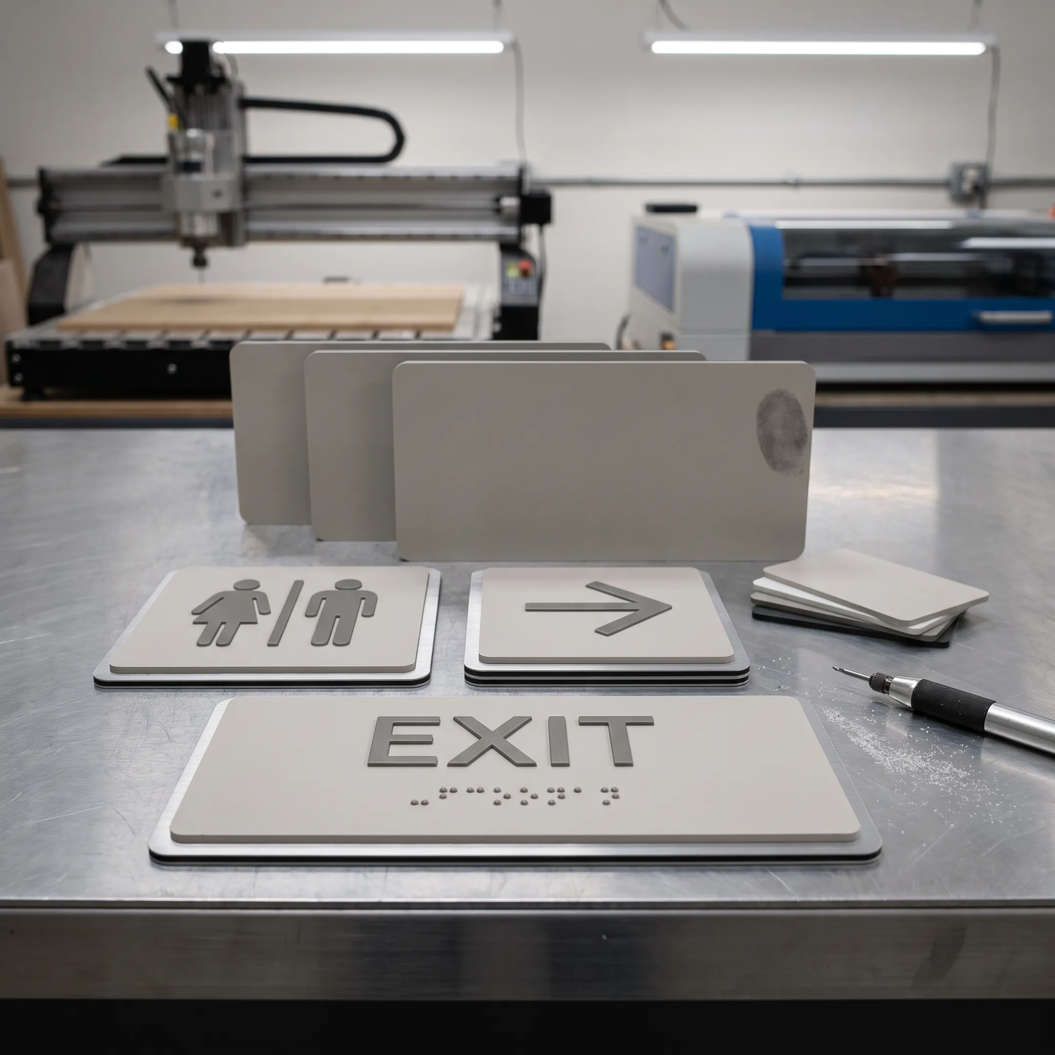 Wholesale ADA signage production