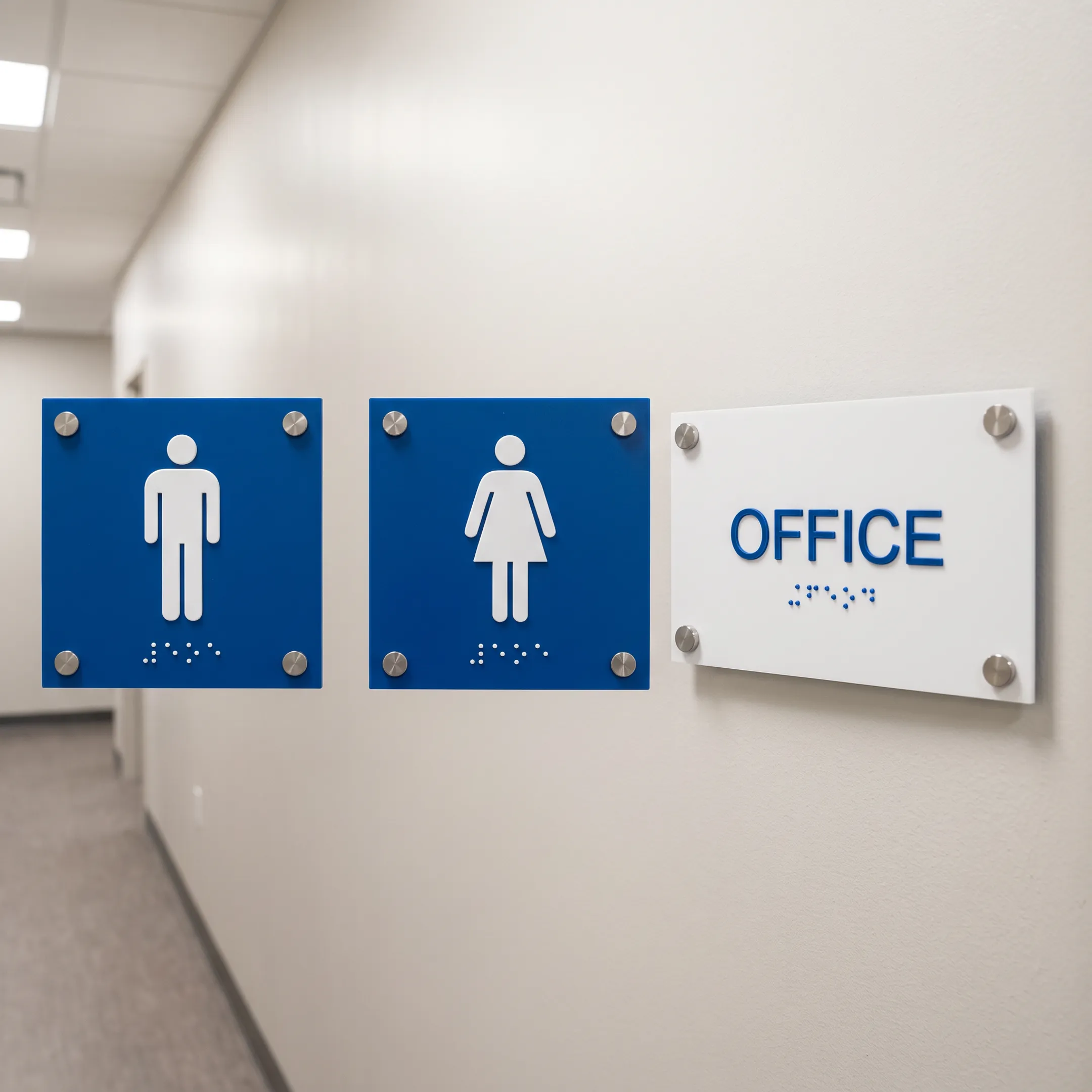 Wholesale Custom ADA Compliant Signage with Braille