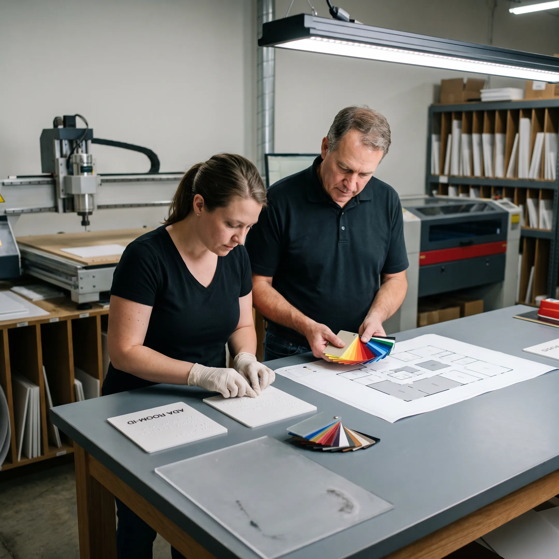 Wholesale ADA signage order review