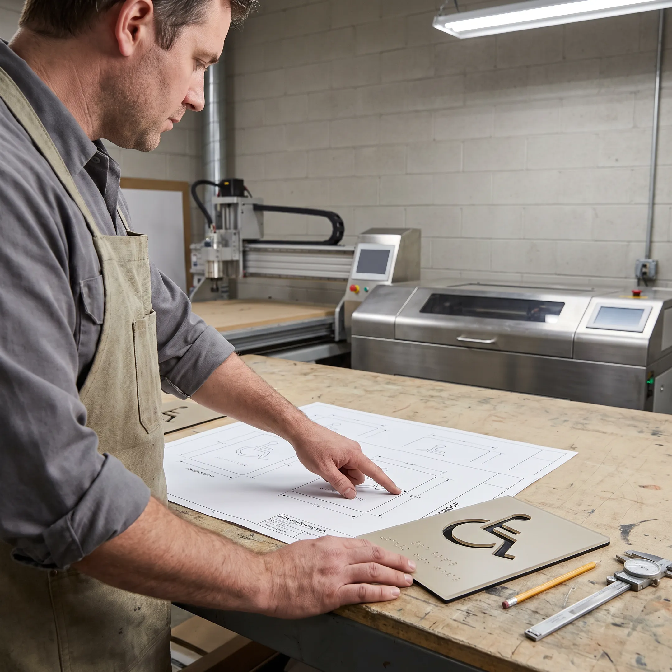 Signage production process