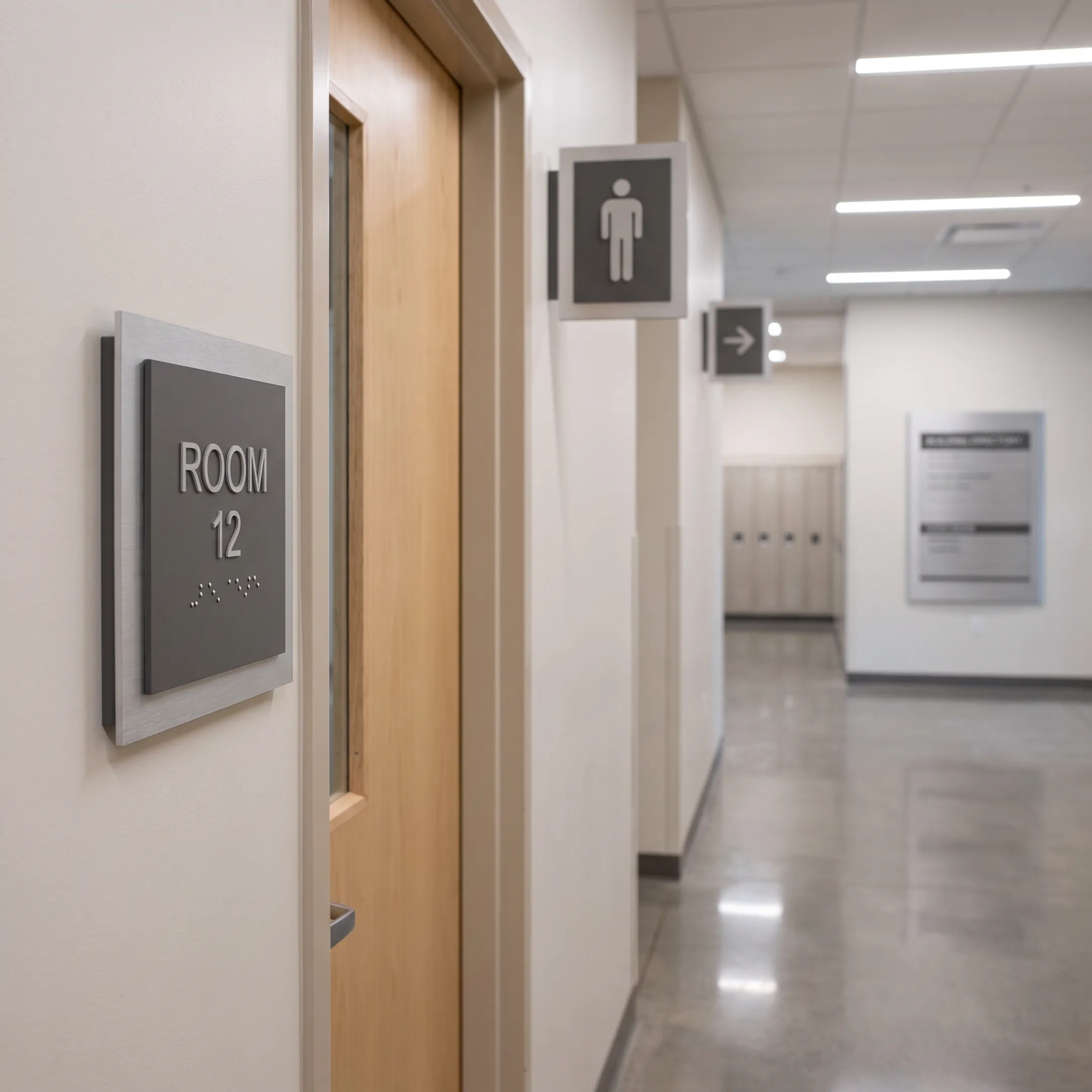 Wholesale School Wayfinding and Directional Signage